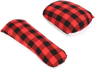 Kleermakersham set - 2 stuks - rood