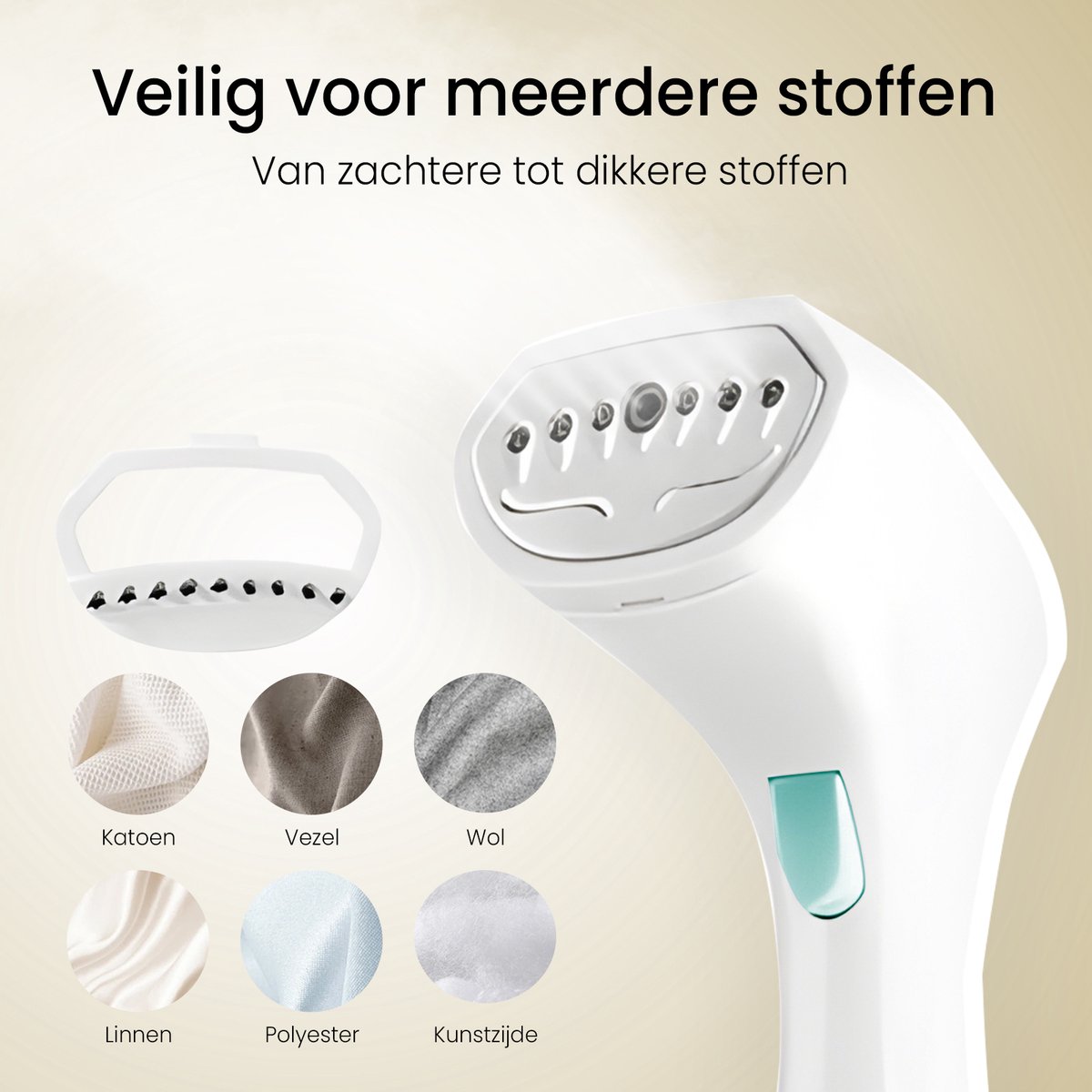 Krachtige Kledingstomer Handstomer 140ML met Accessoires