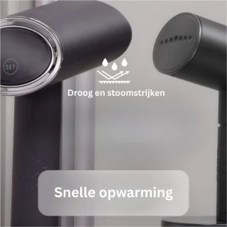 Livista Handstoomstrijker Zwart