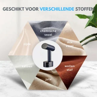 Livista Handstoomstrijker Zwart