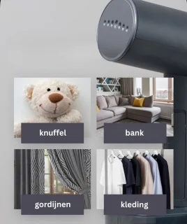 Livista Handstoomstrijker Zwart