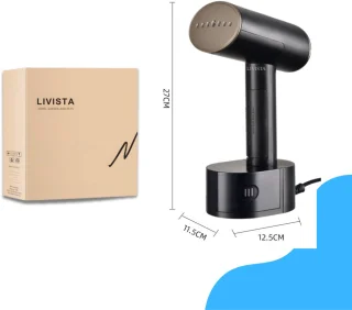 Livista Handstoomstrijker Zwart
