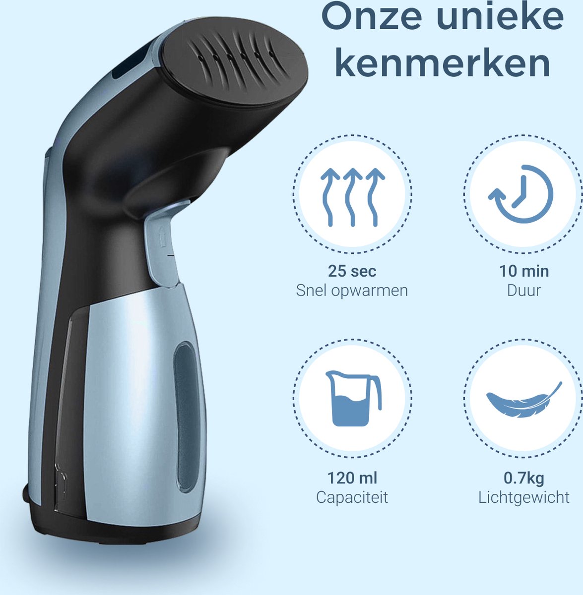 L.O.B. GOODS SteamWave Kledingstomer Blauw