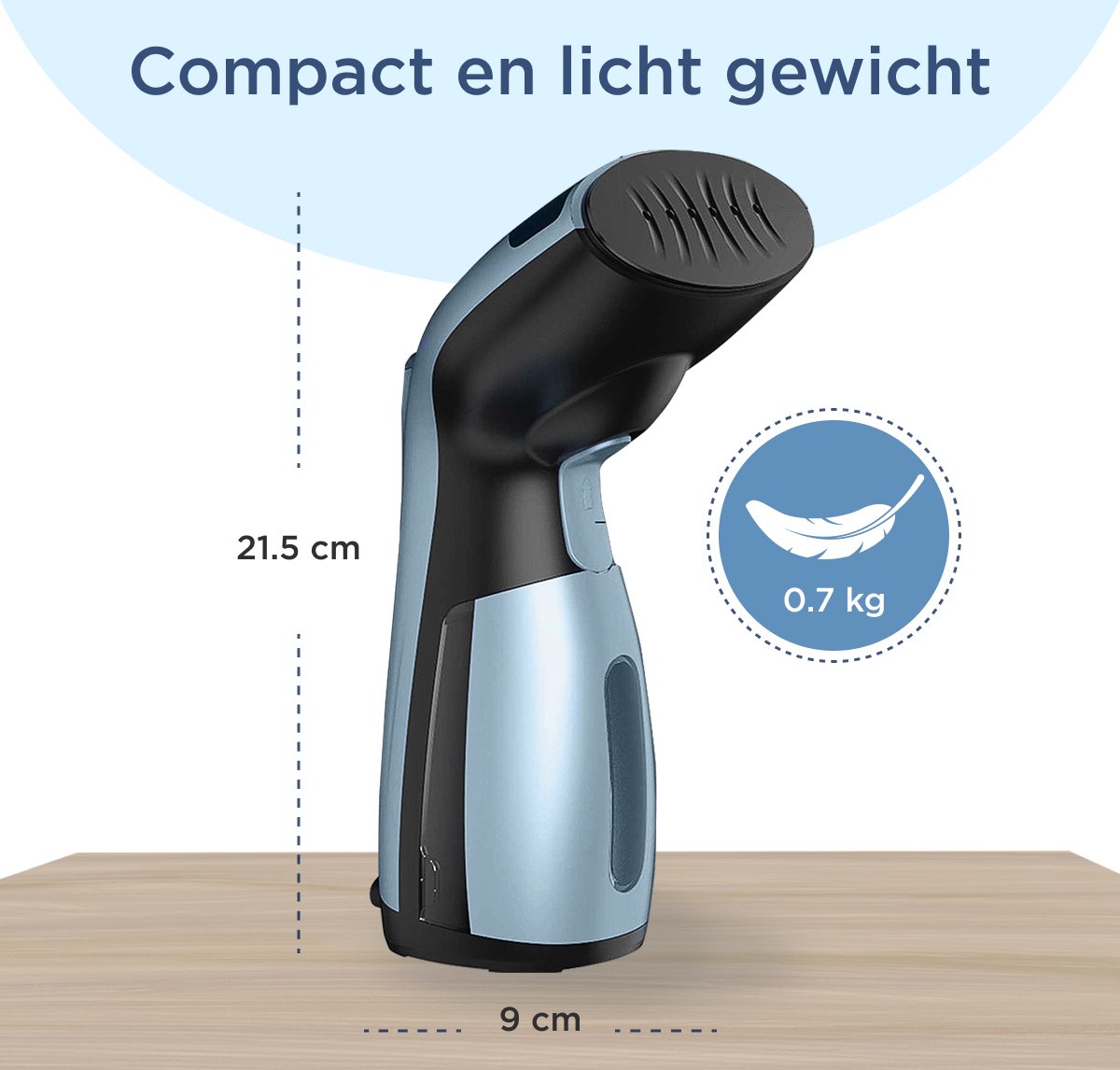 L.O.B. GOODS SteamWave Kledingstomer Blauw