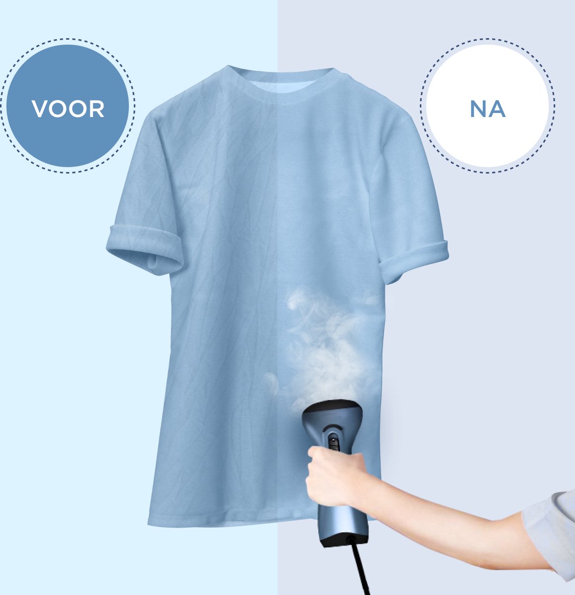 L.O.B. GOODS SteamWave Kledingstomer Blauw