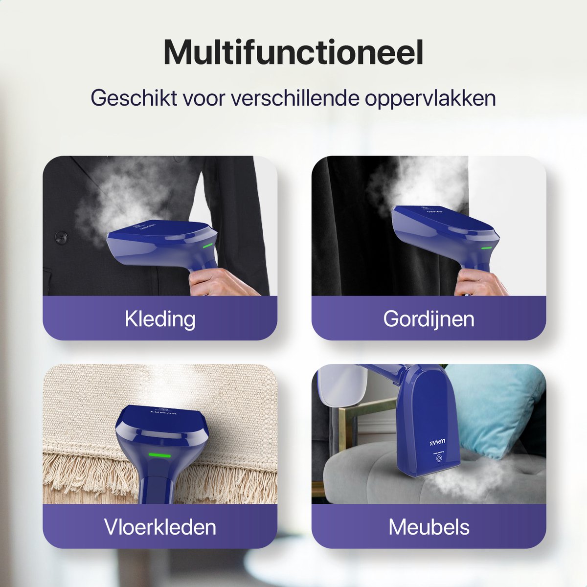 LUMAN G2 Kledingstomer Blauw 300ml