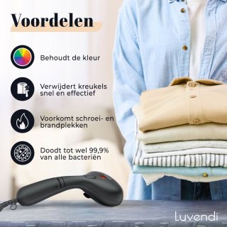 Wat vinden we goed aan de Luvendi Kledingstomer Handstomer