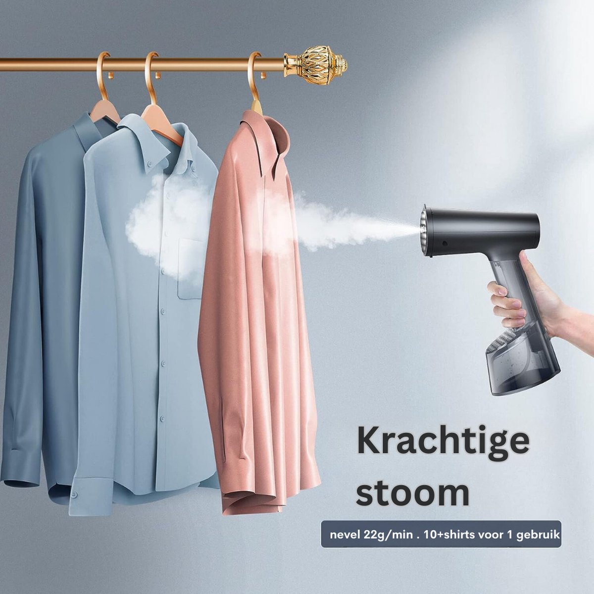 Luxe 1400W Kledingstomer Handstomer