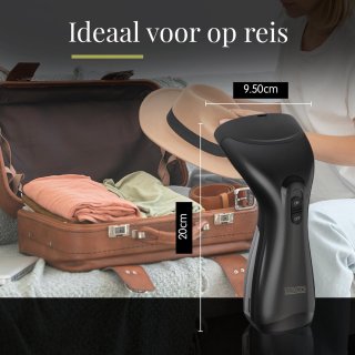 Wat vinden we goed aan de Luxoo Kledingstomer Handstomer Zwart