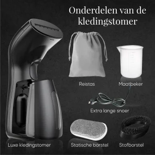 Luxoo Kledingstomer Handstomer Zwart