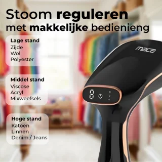 Maca Kledingstomer Handstomer Zwart