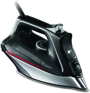 MicroSteam 400 stoomstrijkijzer - Zwart/Rood
