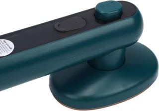 Mini elektrisch reisstrijkijzer - groen