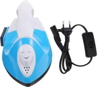 Mini hittepers machine strijkijzer - blauw