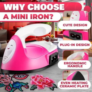 Mini Hittepers voor textiel