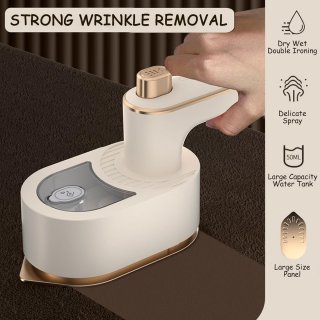Wat vinden we goed aan de Mini reisstoomstrijkijzer (beige)