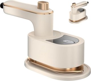Mini reisstoomstrijkijzer (beige) review