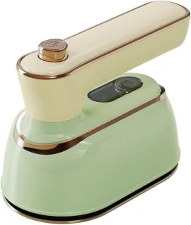 Mini-stoomreiniger voor kledingverzorging - Groen en grijs