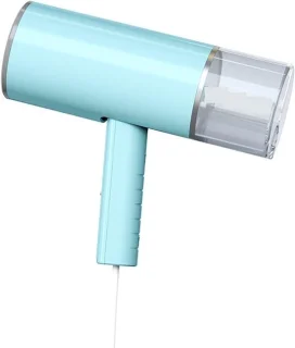 Mini stoomstrijkijzer blauw