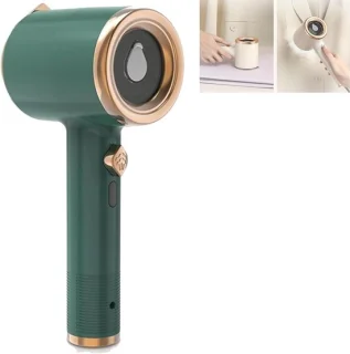 Mini stoomstrijkijzer groen