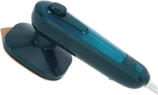 Mini stoomstrijkijzer handstomer groen