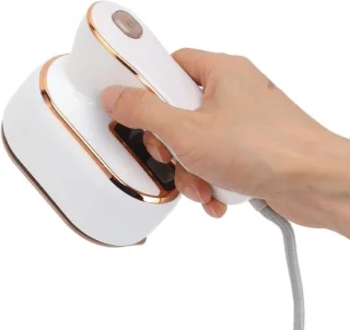 Mini stoomstrijkijzer reisstrijkijzer handstomer wit