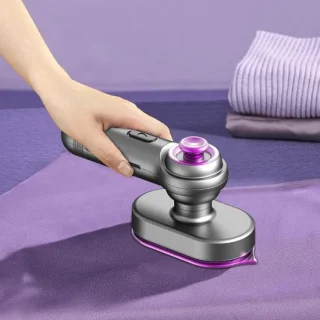 Mini stoomstrijkijzer - reisstrijkijzer - kledingstomer