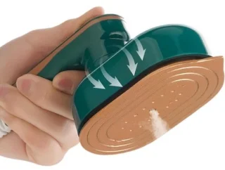 Mini-stoomstrijkijzer - wit