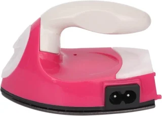 Mini strijkijzer handheld stomer zwart