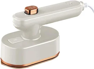 Mini strijkijzer stoomboot wit