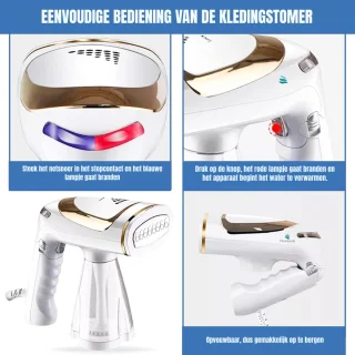 MMP® Kledingstomer - Stoomreiniger