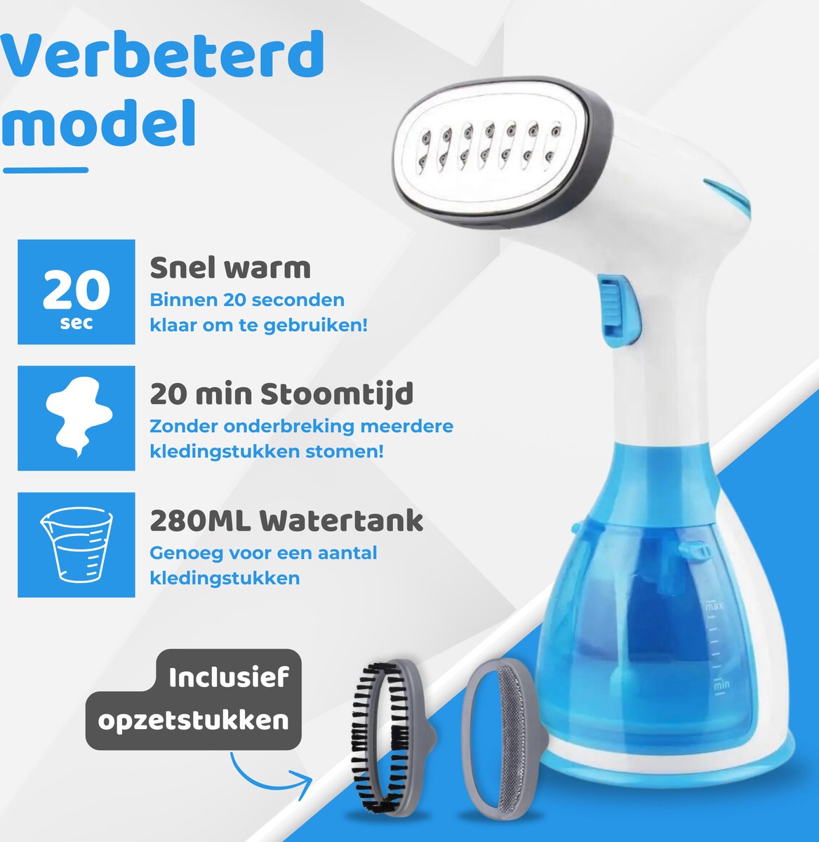 Modito Krachtige Handstomer 1500W