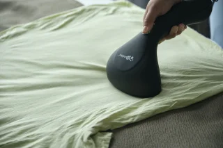Mundary Luxe Draagbare Kledingstomer Zwart