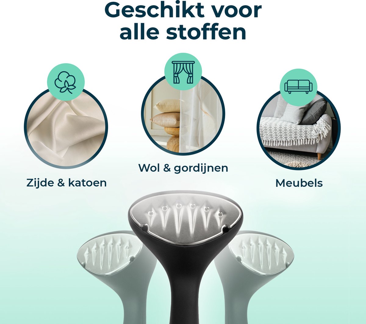 Mundary Luxe Draagbare Kledingstomer Zwart