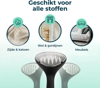 Mundary Luxe Draagbare Kledingstomer Zwart