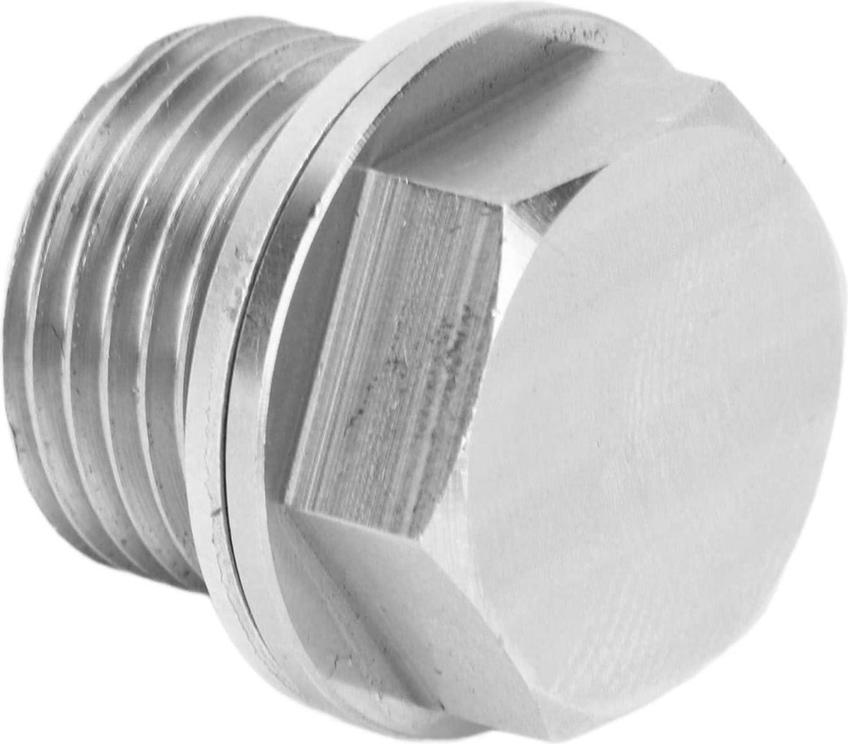 Olieaftapplug RVS met Sluitringen 2 Stuks Magnetisch