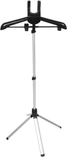 Opvouwbaar Stoomrek Standaard 147 cm Zwart