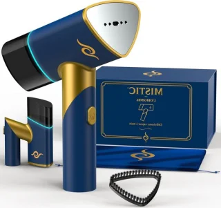 Opvouwbare handstomer - Blauw goud