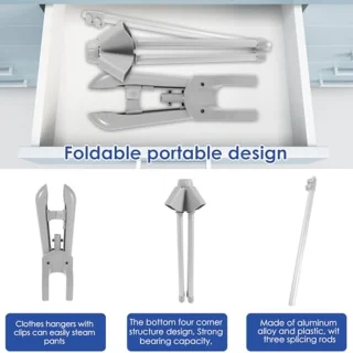 Opvouwbare kleerhanger