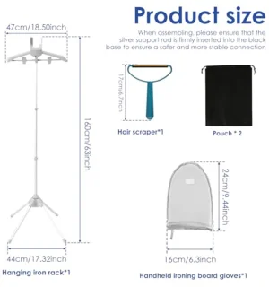 Opvouwbare kleerhanger