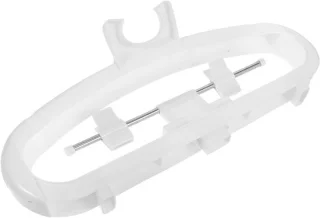 Opvouwbare stoomhanger - kledinghanger stoomrek - 42.5 x 17 cm - wit