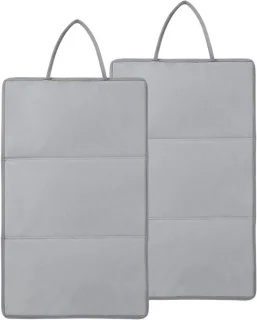 Opvouwbare stoomplanken grijs 2 stuks