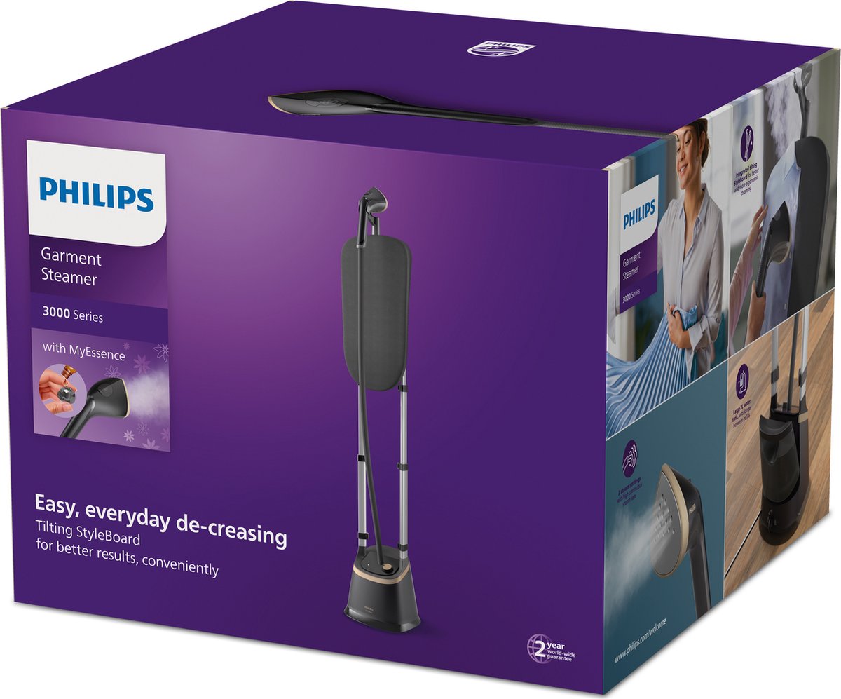 Philips 3000 Series STE3170/80 Stand Steamer Grijs