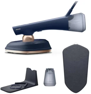 De Philips OneTurn 2-in-1 hybride strijkijzer & stomer in één oogopslag