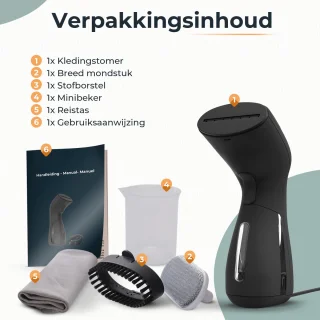 Pickmejoy Handstomer Krachtig Compact Zwart