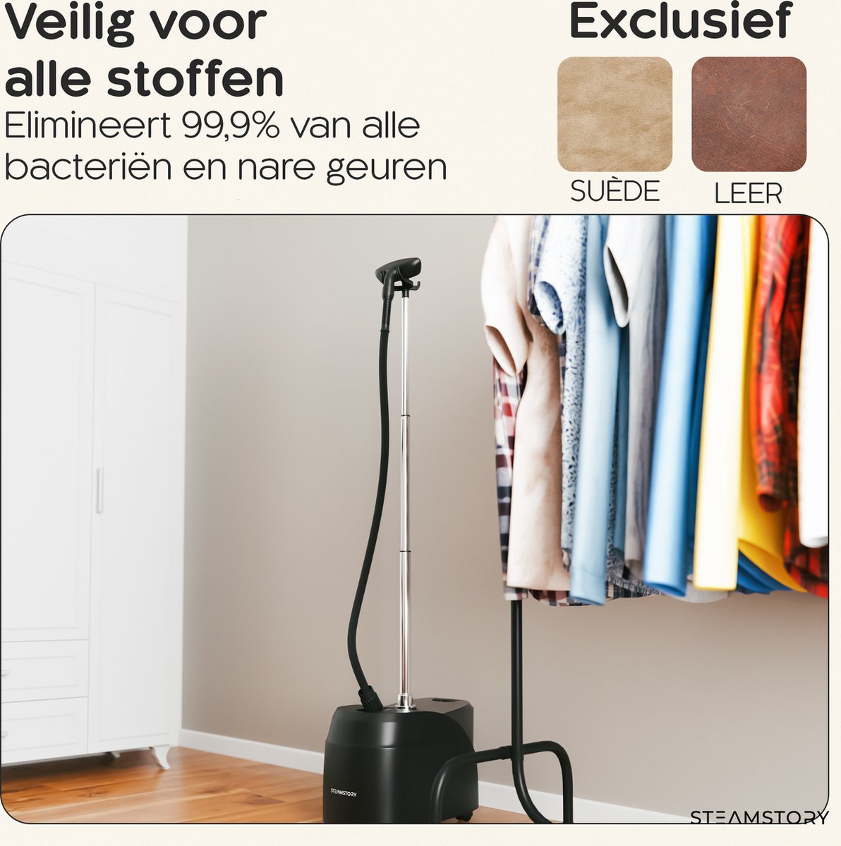 Professionele Kledingstomer Ontkreuker Textielstomer