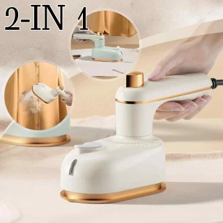QTTVBTNA Draagbare Kledingstomer 220V Creme