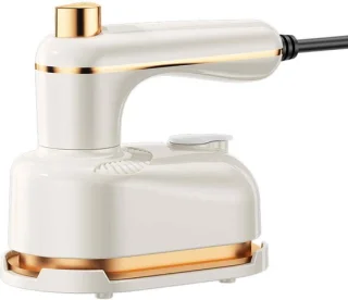 QTTVBTNA Draagbare Kledingstomer 220V Creme