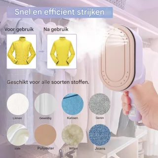 Wat vinden we goed aan de QTTVBTNA Reisstoomstrijkijzer Paars