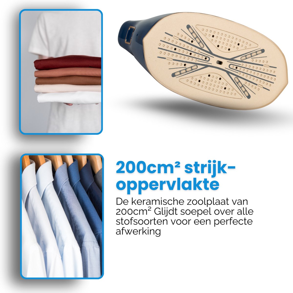 RAF Kledingstomer Keramisch 2100W 100mL Zwart